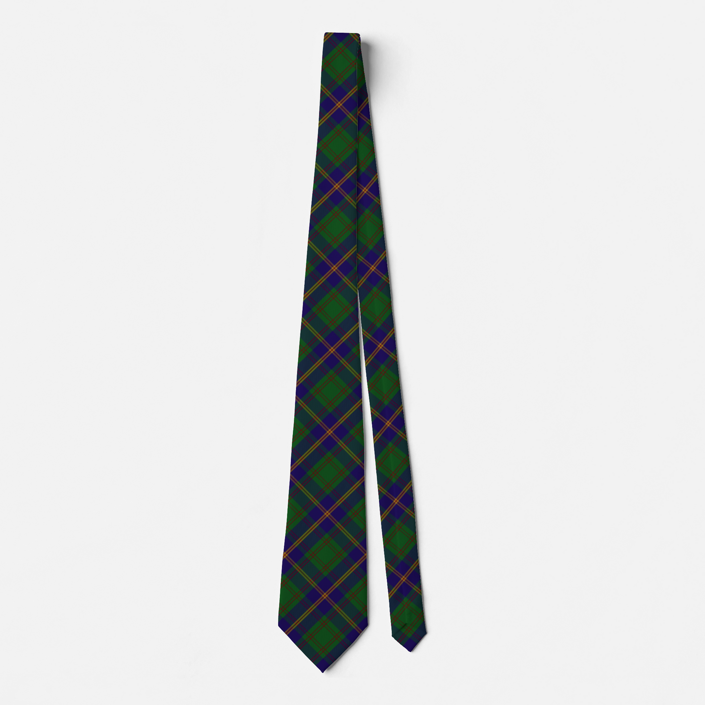 USMC Leatherneck Tartan Necktie