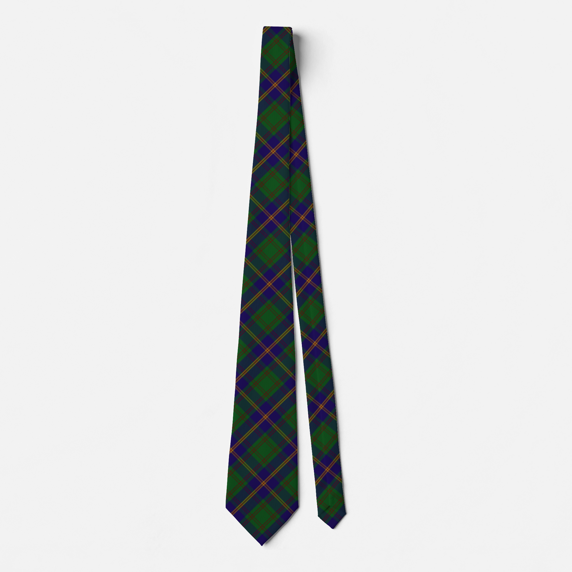 USMC Leatherneck Tartan Necktie