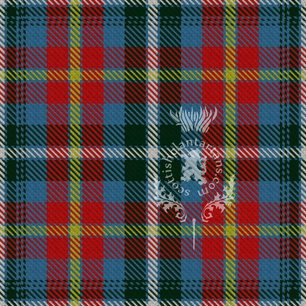 Digital Download - US State Tartans - Pacific Region 12" 300dpi PNG