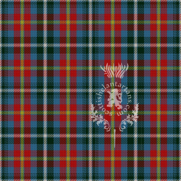 Digital Download - US State Tartans - Pacific Region 12" 300dpi PNG