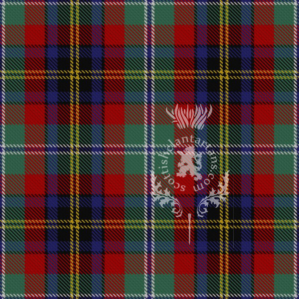 Digital Download - US State Tartan - Black Hills SD 12" 300dpi PNG