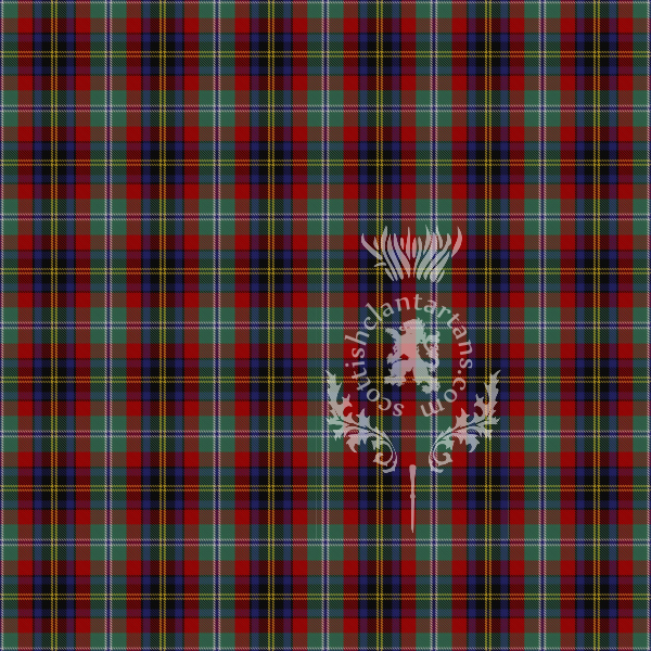 Digital Download - US State Tartan - Black Hills SD 12" 300dpi PNG