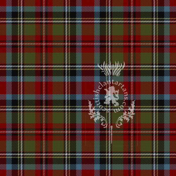 Digital Download - US State Tartan - Carolinas 12" 300dpi PNG