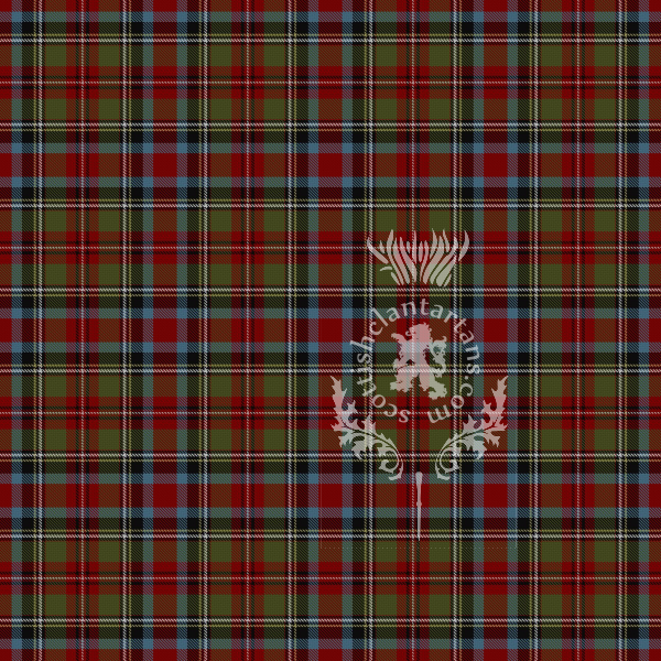 Digital Download - US State Tartan - Carolinas 12" 300dpi PNG