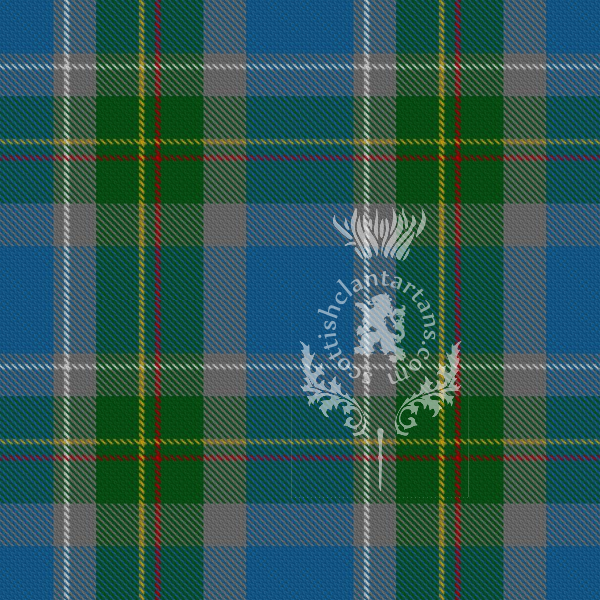 Digital Download - US State Tartan - Connecticut 12" 300dpi PNG