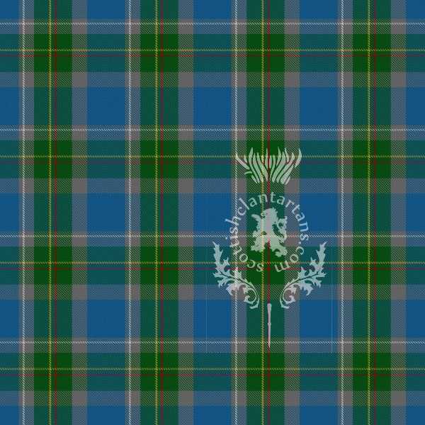 Digital Download - US State Tartan - Connecticut 12" 300dpi PNG