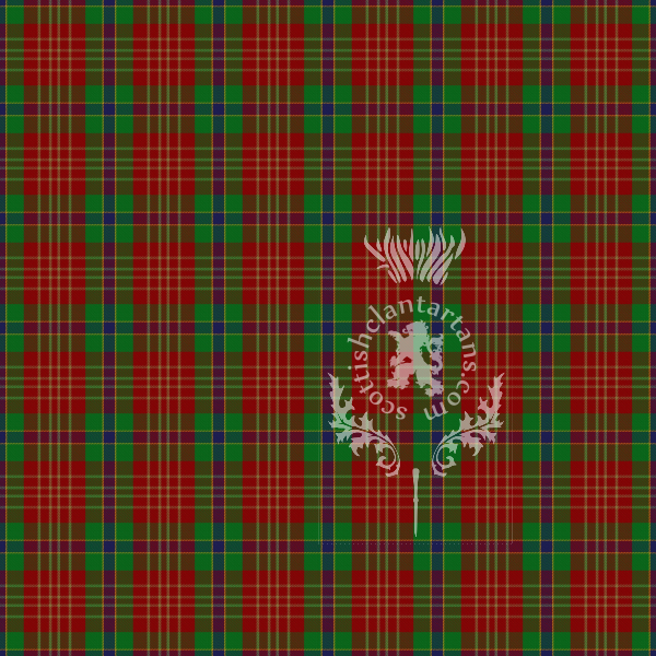 Digital Download - US State Tartan - Indiana 12" 300dpi PNG