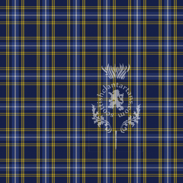 Digital Download - US State Tartan - Indiana 12" 300dpi PNG