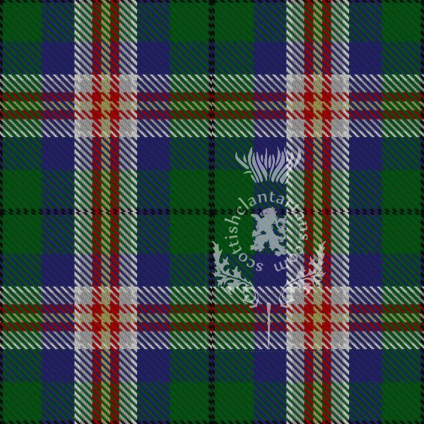 Digital Download - US State Tartan - Kentucky 12" 300dpi PNG