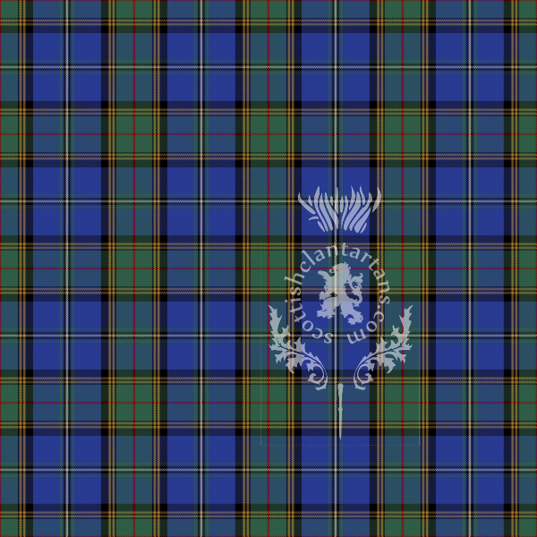 Digital Download - US State Tartan - Nebraska 12" 300dpi PNG