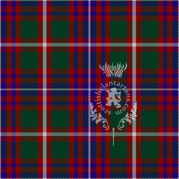 Digital Download - US State Tartan - Utah 12" 300dpi PNG