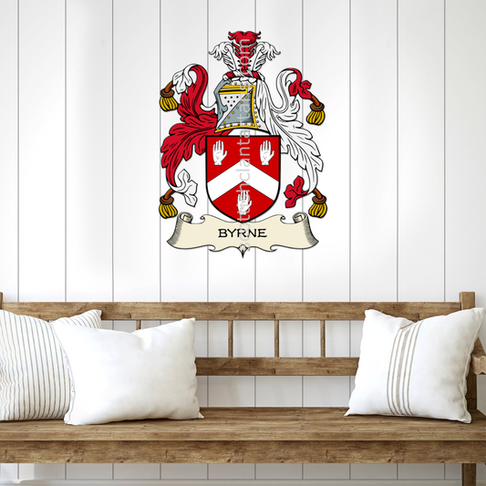 Irish Arms - Byrne | Metal Wall Art