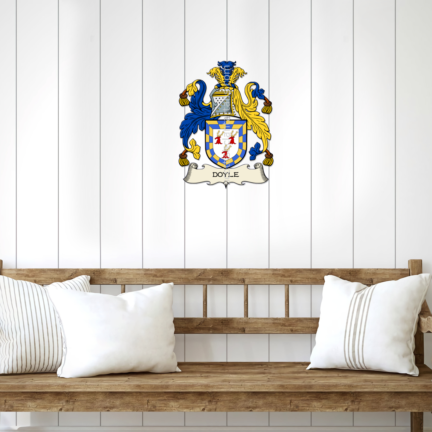 Irish Arms - Doyle | Metal Wall Art