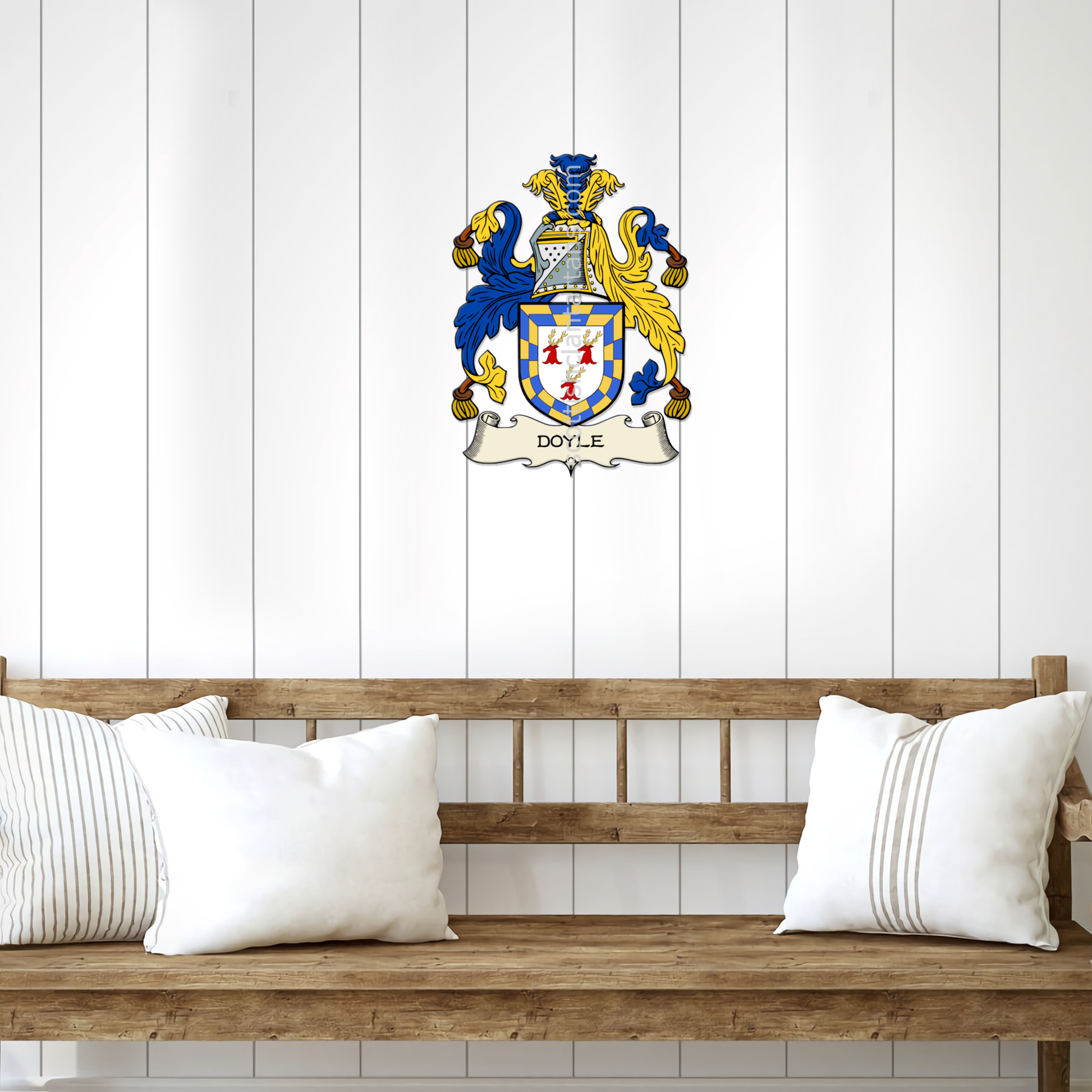 Irish Arms - Doyle | Metal Wall Art