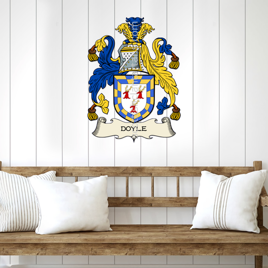 Irish Arms - Doyle | Metal Wall Art