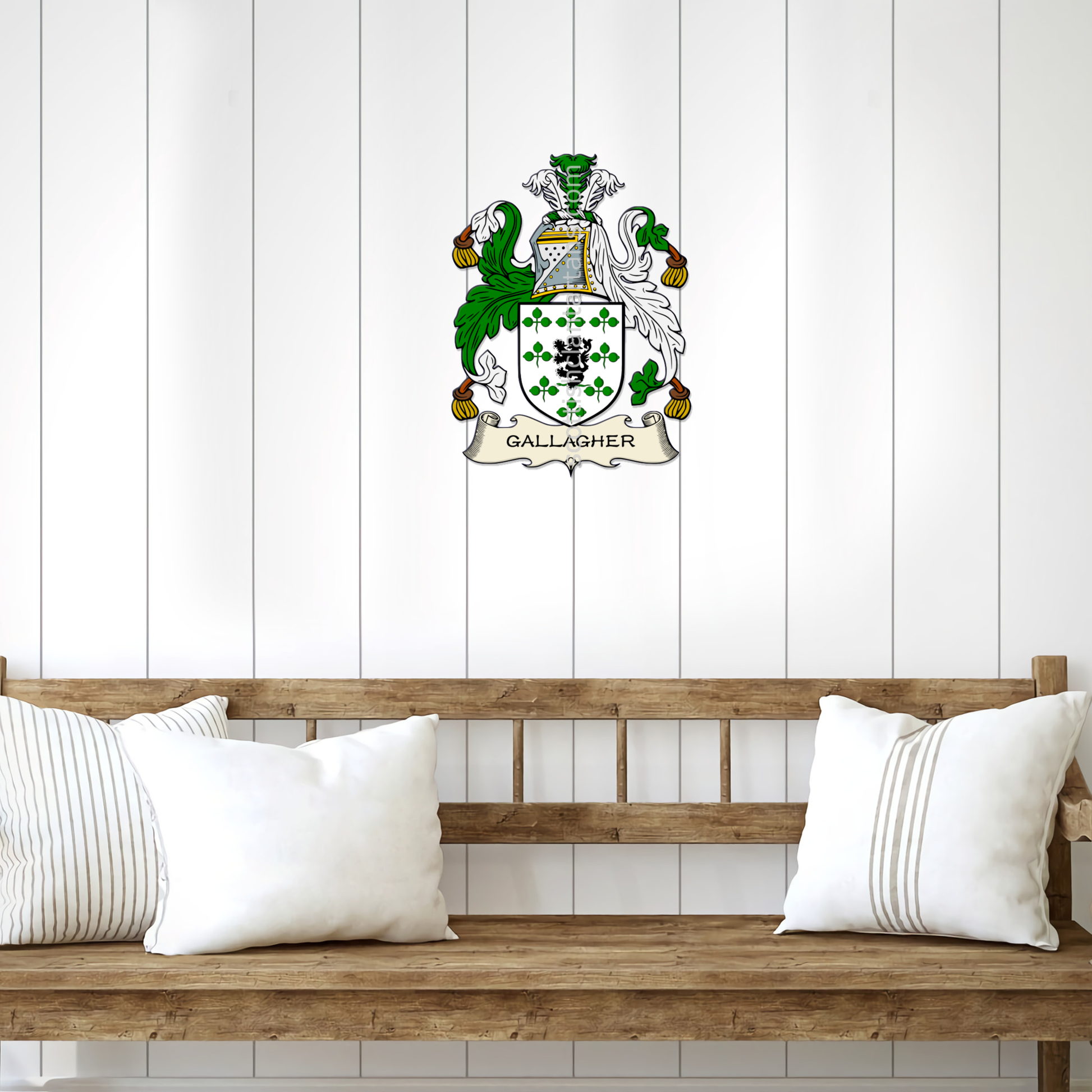 Irish Arms - Gallagher | Metal Wall Art
