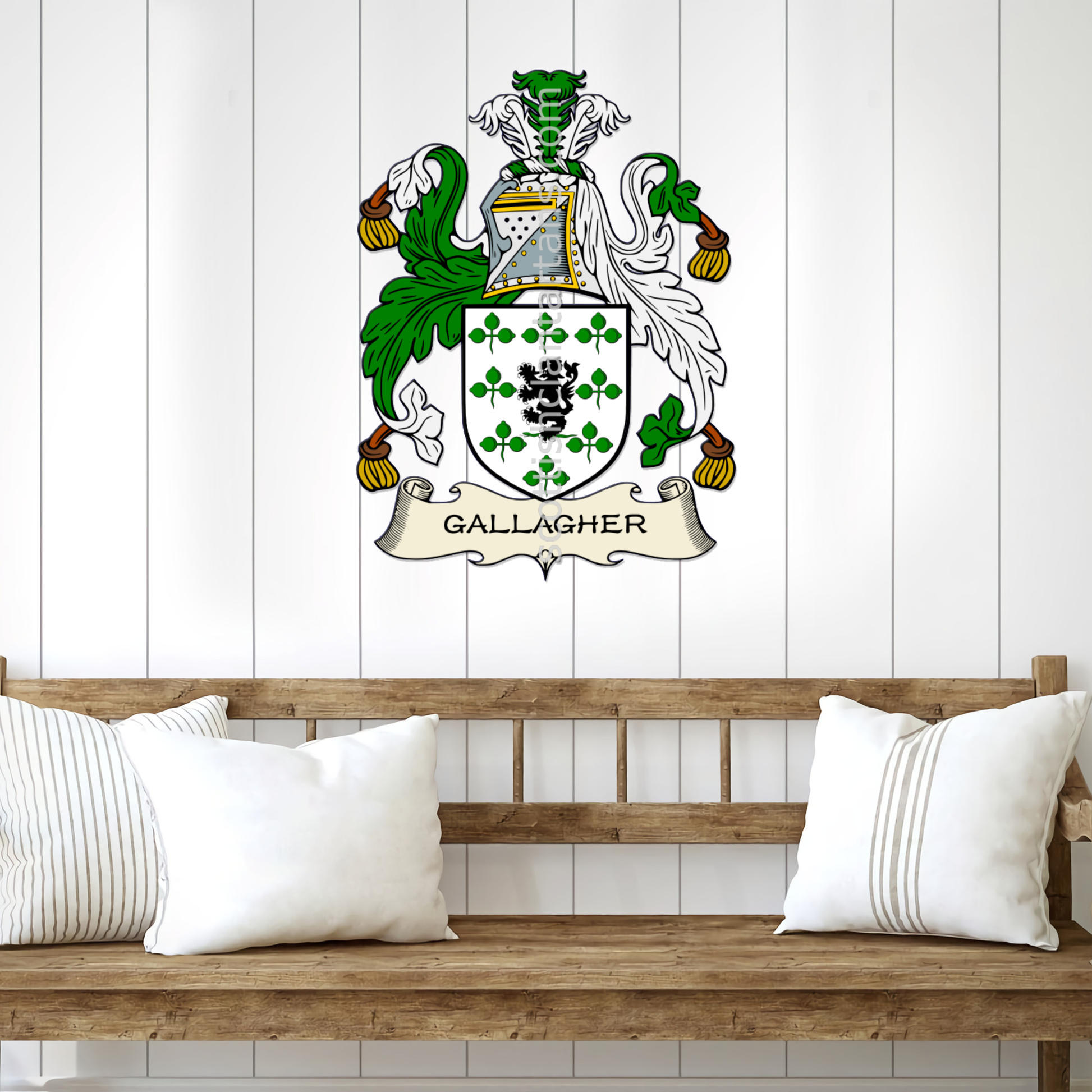 Irish Arms - Gallagher | Metal Wall Art