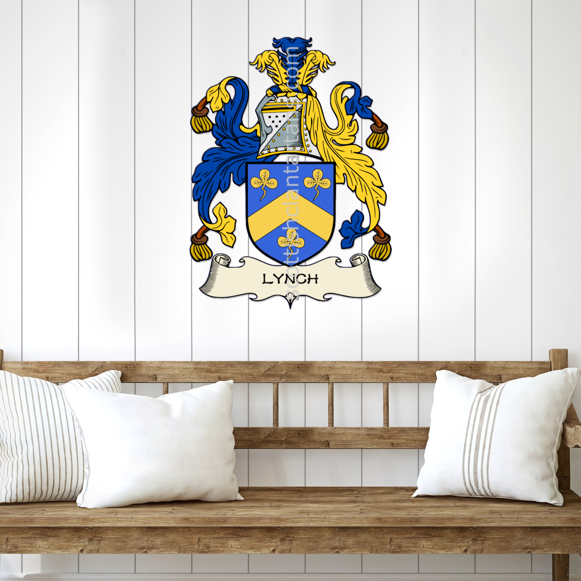 Irish Arms - Lynch | Metal Wall Art