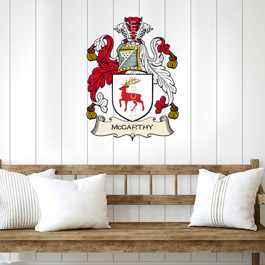 Irish Arms - McCarthy | Metal Wall Art