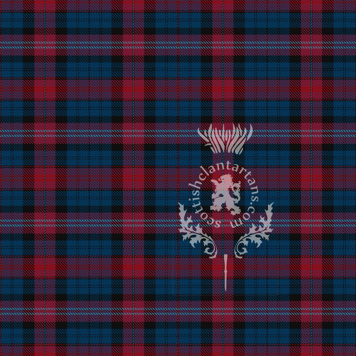 Digital Download - Wales - Evans Tartan 12" 300dpi PNG