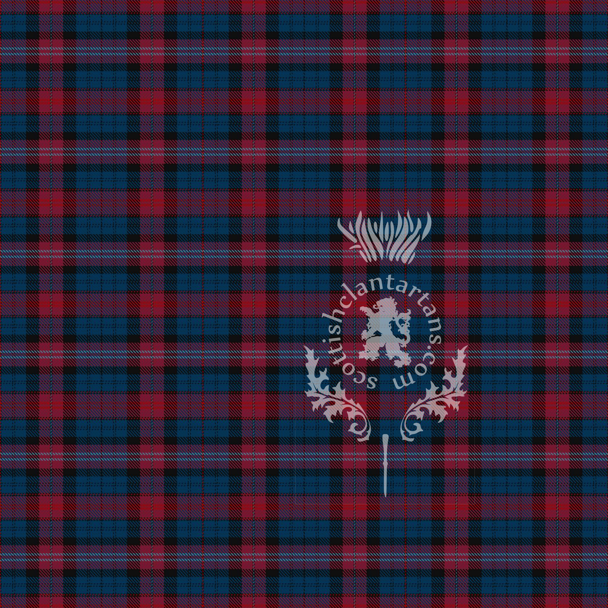 Digital Download - Wales - Evans Tartan 12" 300dpi PNG