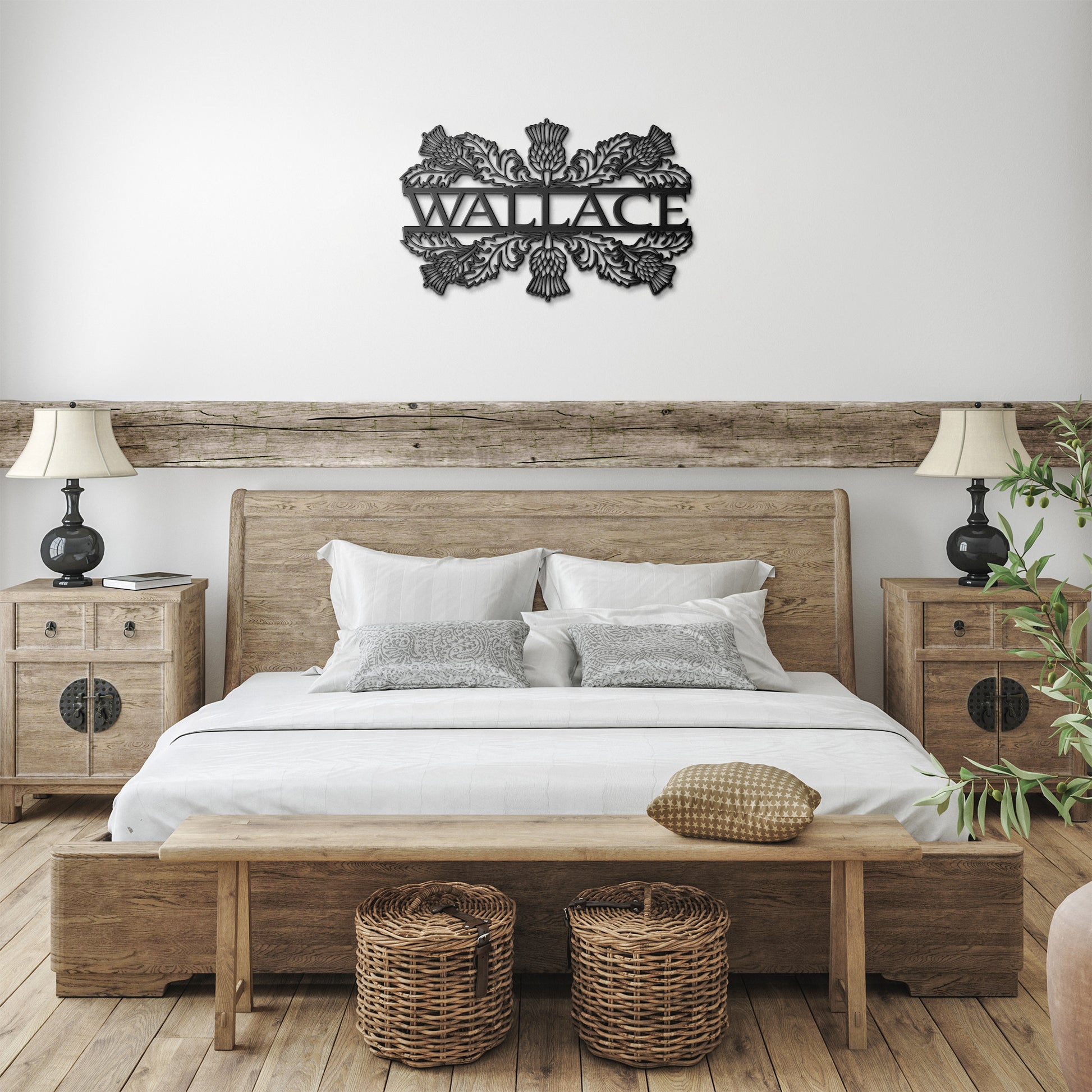 Wallace | Thistle | Metal Wall Art