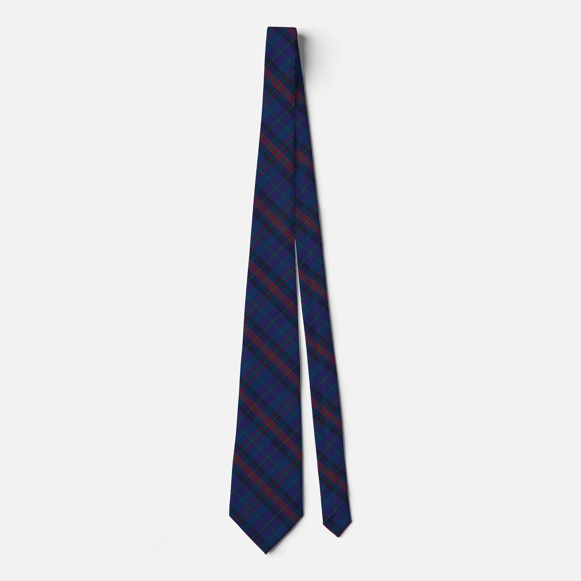 Hughes of Wales Tartan Necktie
