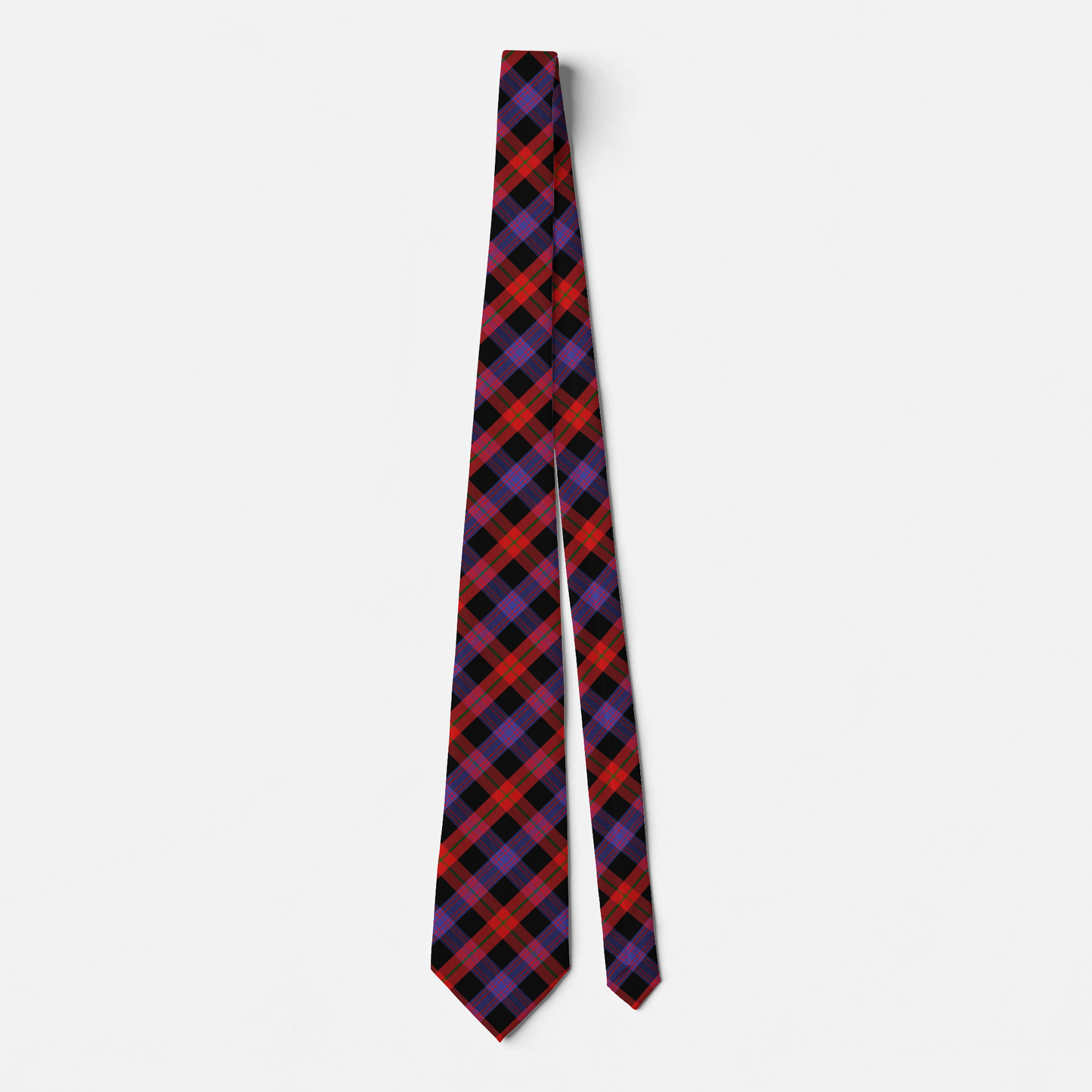 Clan Brown Tartan Necktie