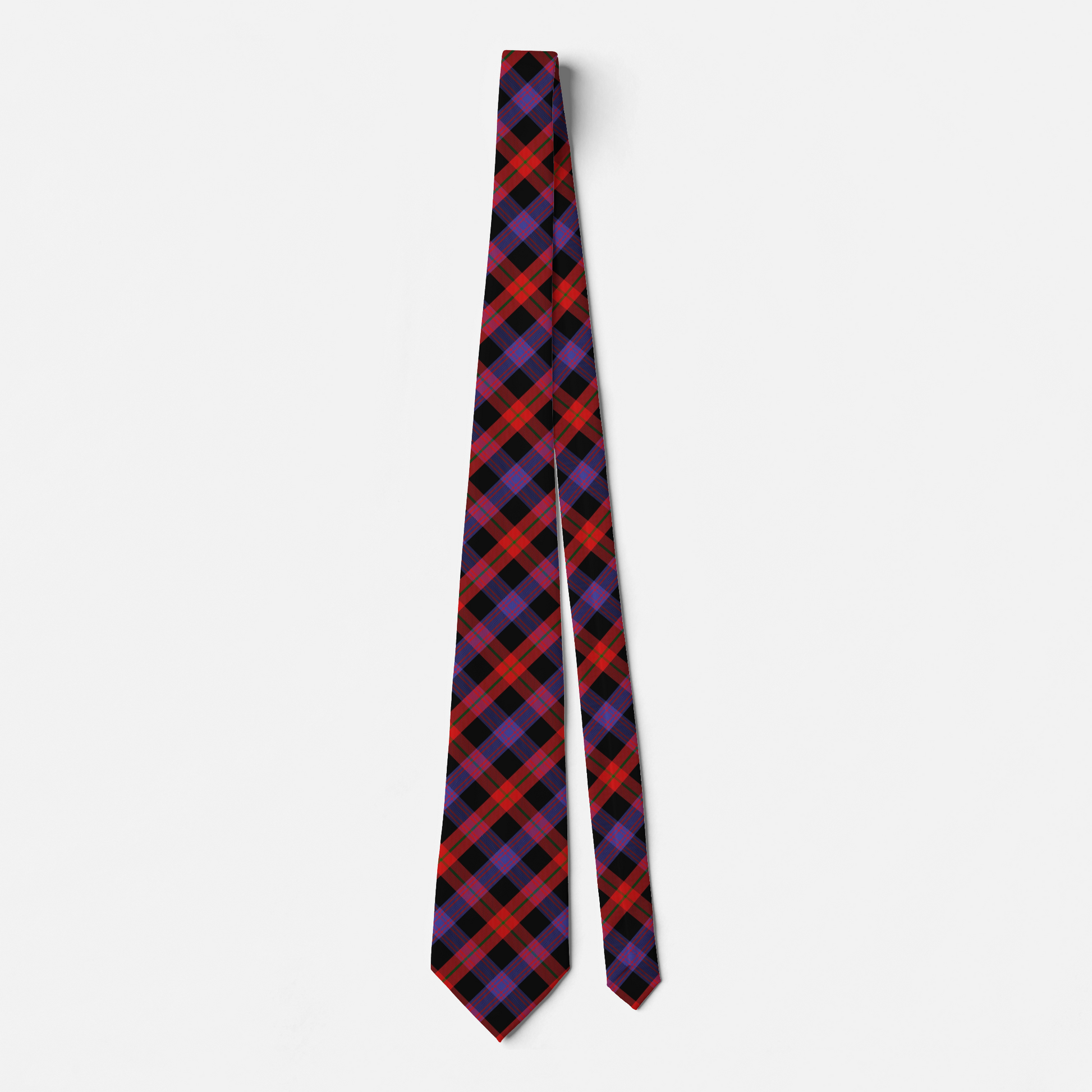 Clan Brown Tartan Necktie