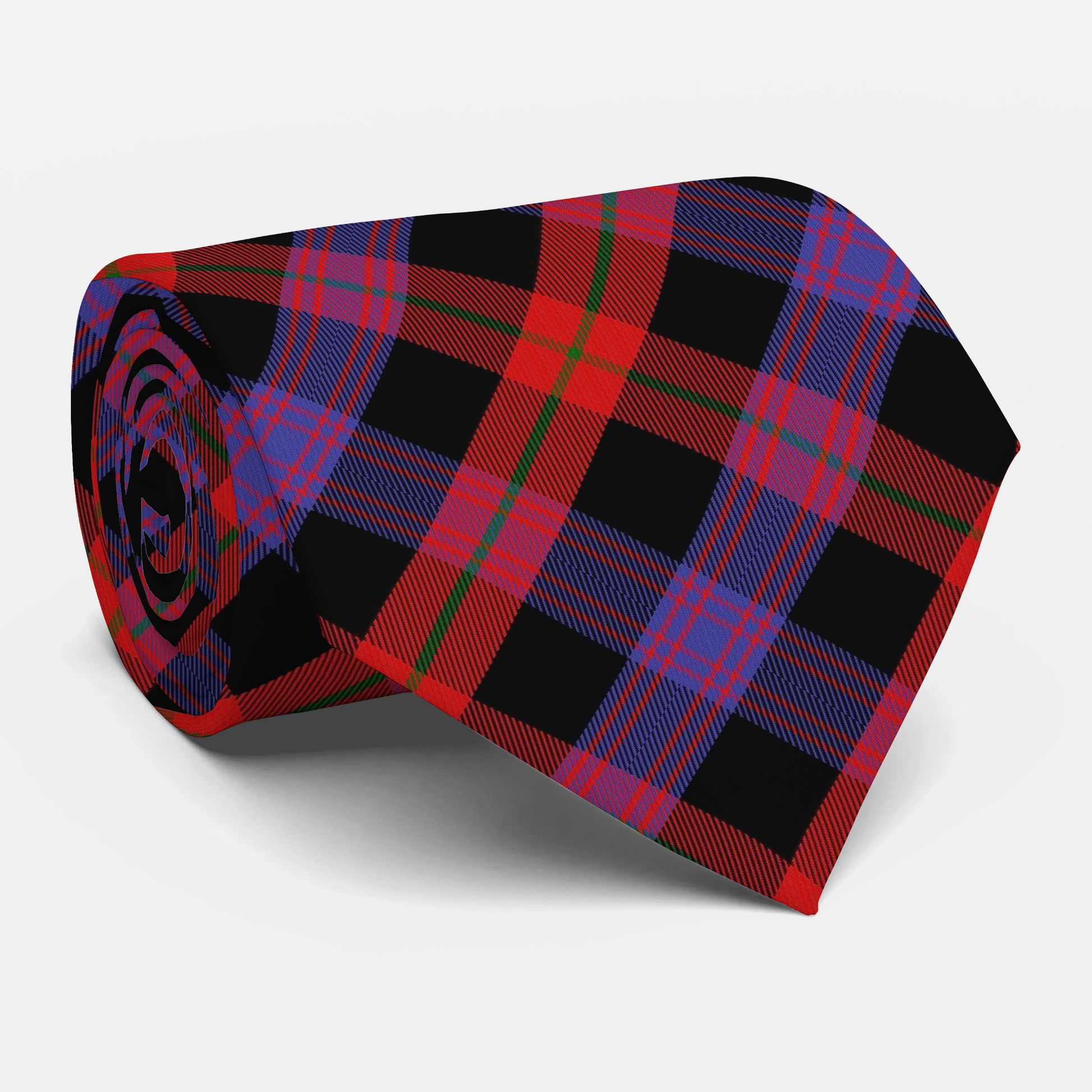 Clan Brown Tartan Necktie