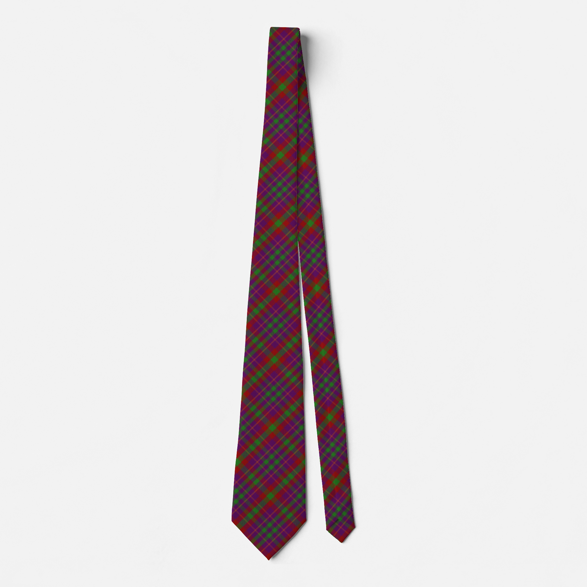 Clan Fiddes Tartan Necktie