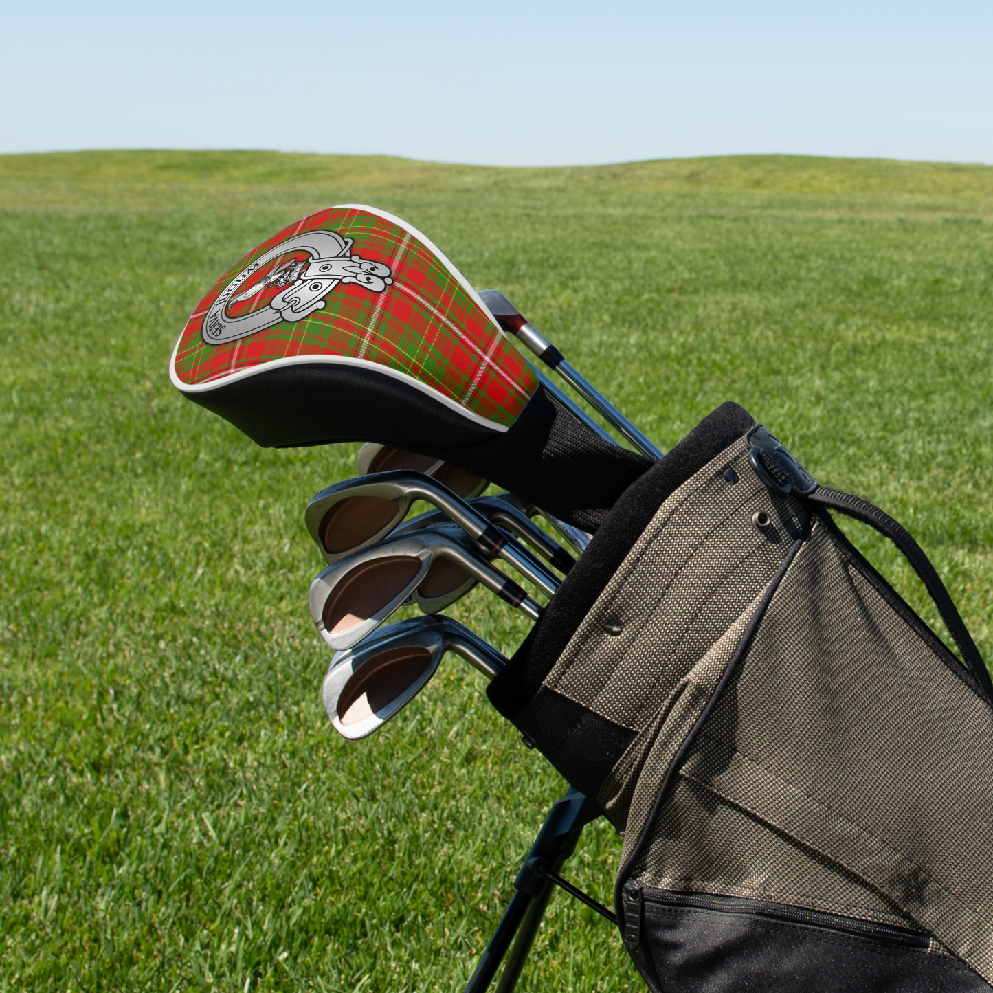 Clan Hay Crest & Tartan Golf Head Cover