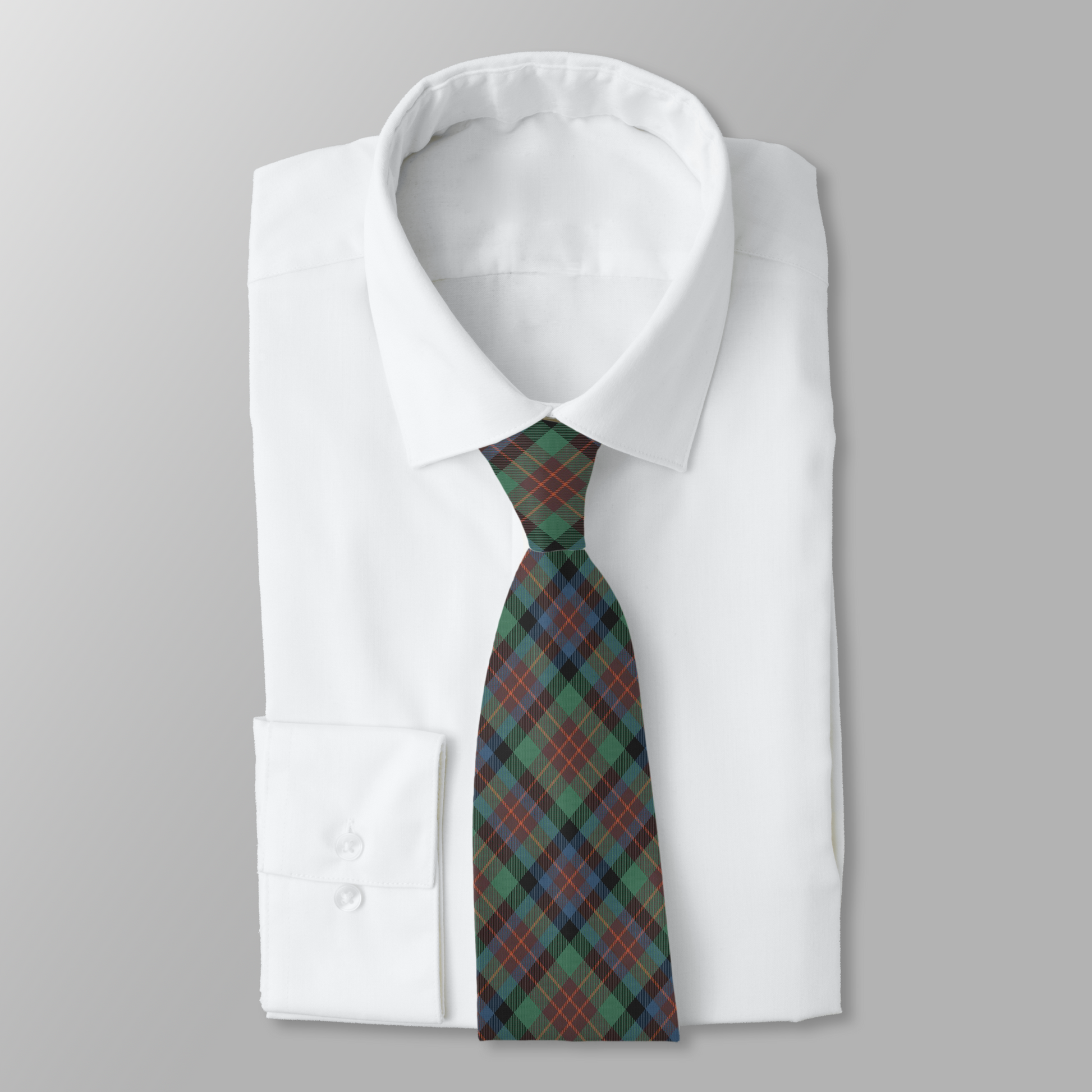 Clan MacDuff Hunting Ancient Tartan Necktie