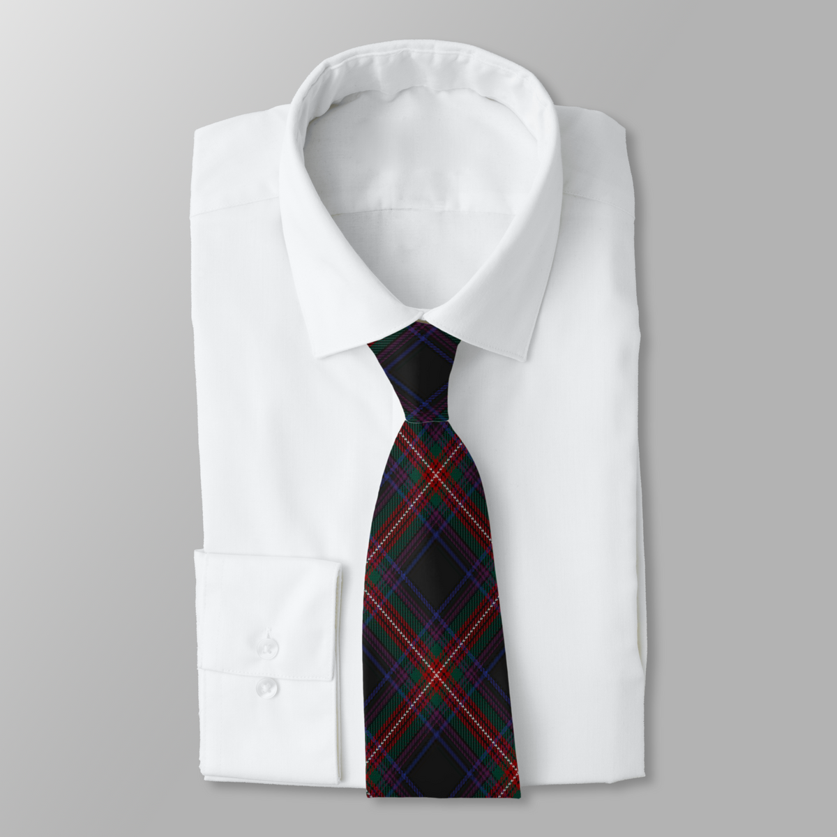 Clan Watt Ancient Tartan Necktie