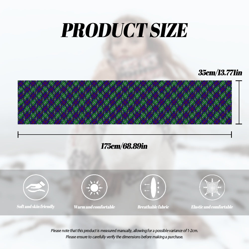 Clan MacEachain Tartan Fluffy scarf