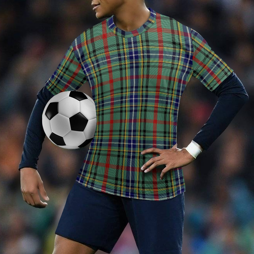 Clan Bisset Tartan Football Shirt