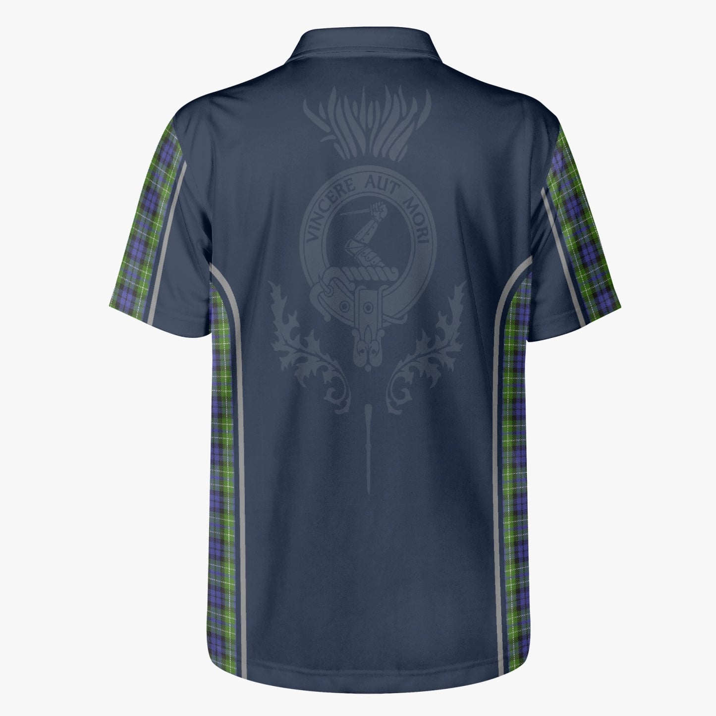 Clan MacNeill of Gigha Crest & Tartan Polo Shirt