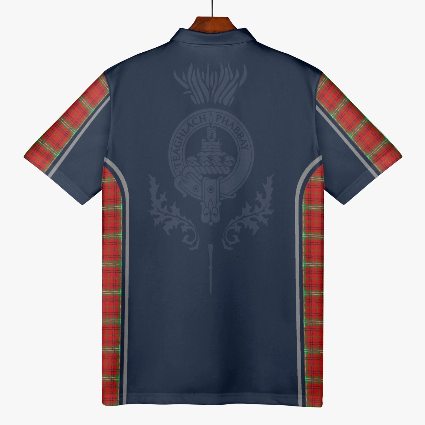 Clan Morrison Crest & Tartan Polo Shirt