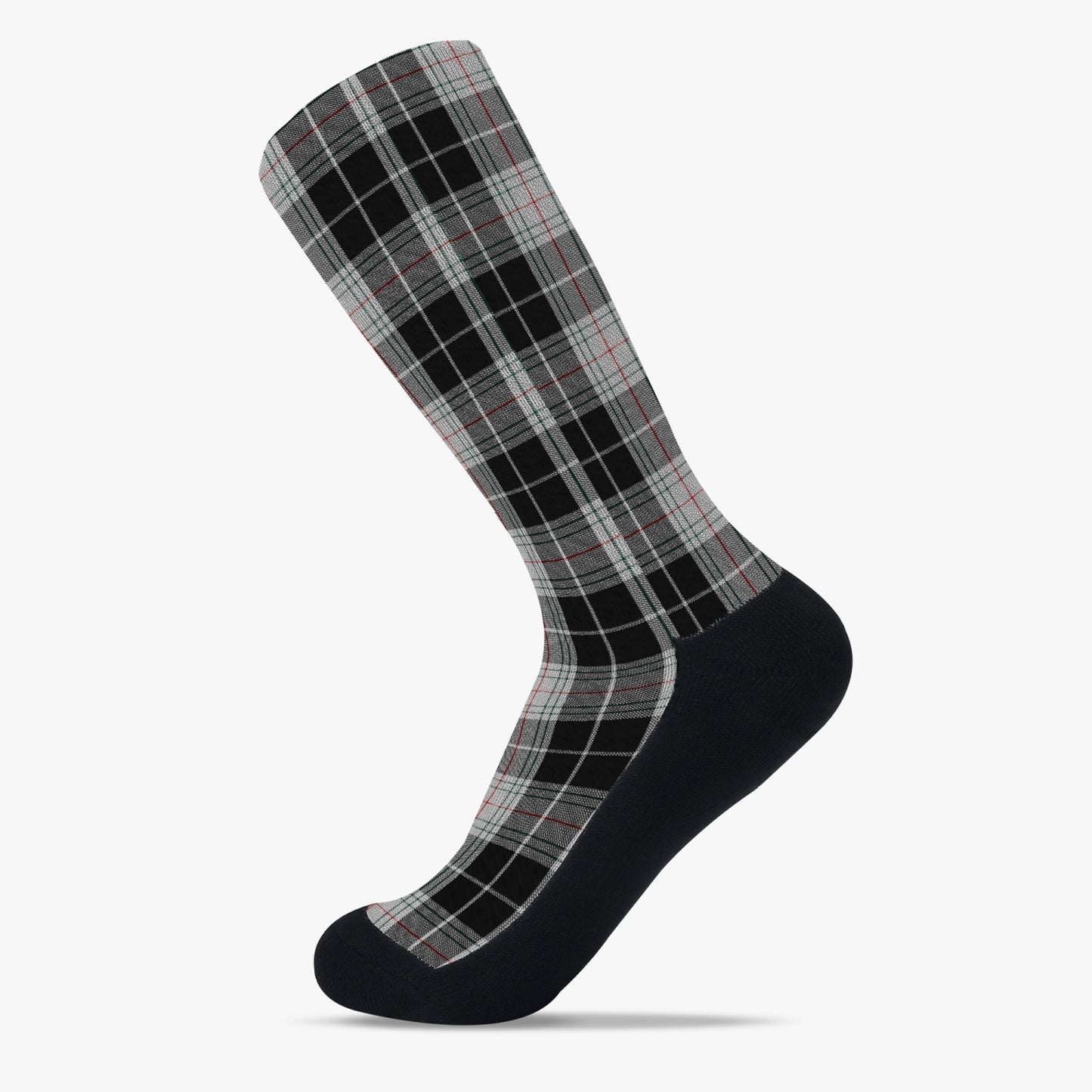 Cornish St Piran Dress Tartan Reinforced Sports Socks