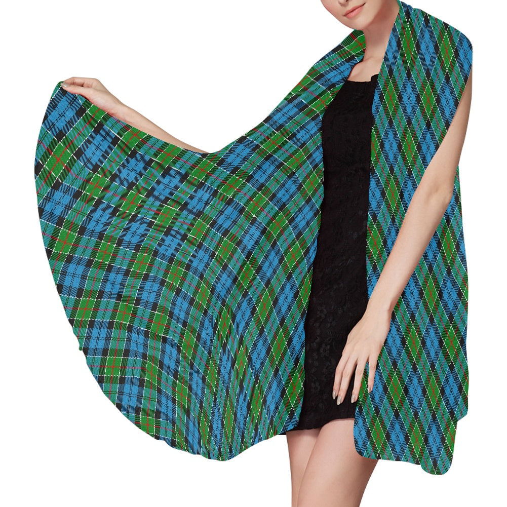 Clan Colquhoun Tartan Chiffon Scarf