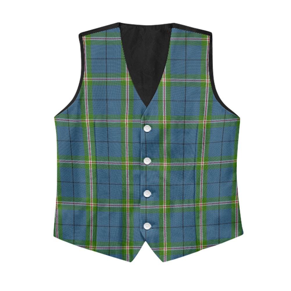 Clan Clelland Tartan Suit vest jacket