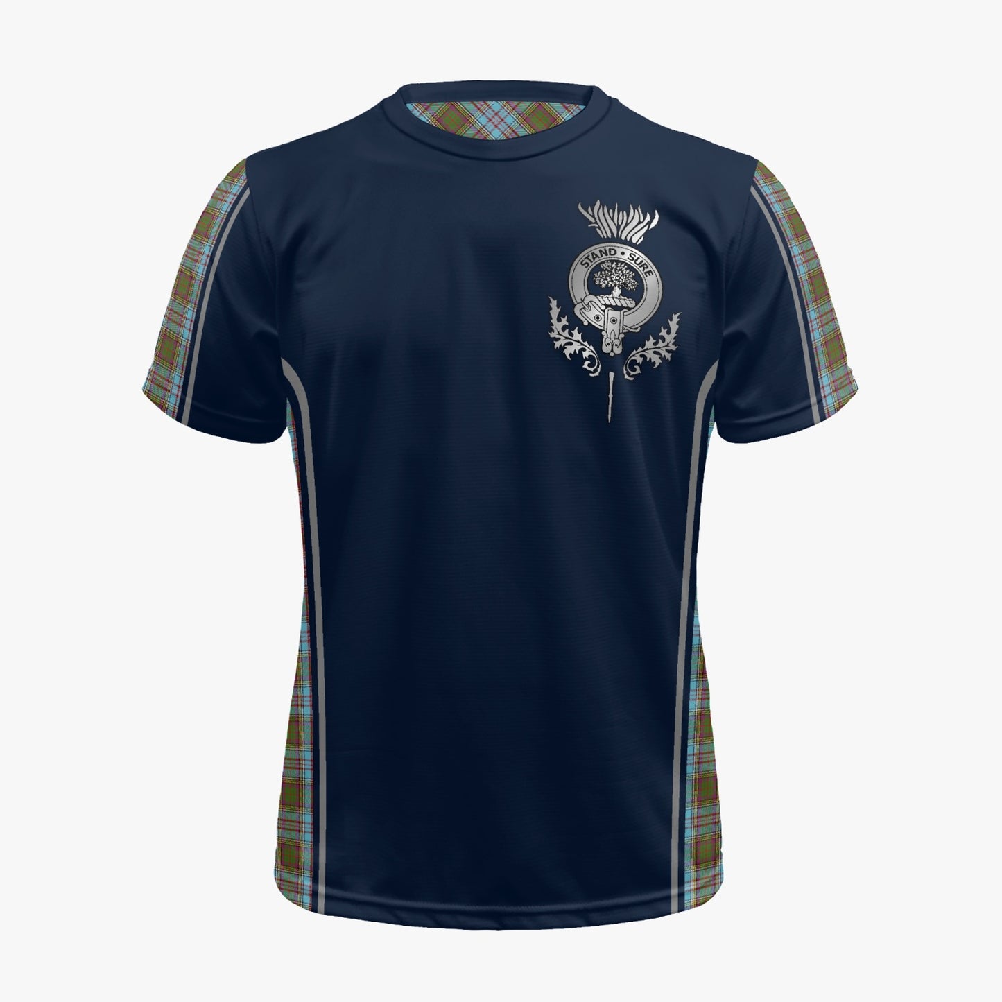 Clan Anderson Crest & Tartan Soccer Jersey