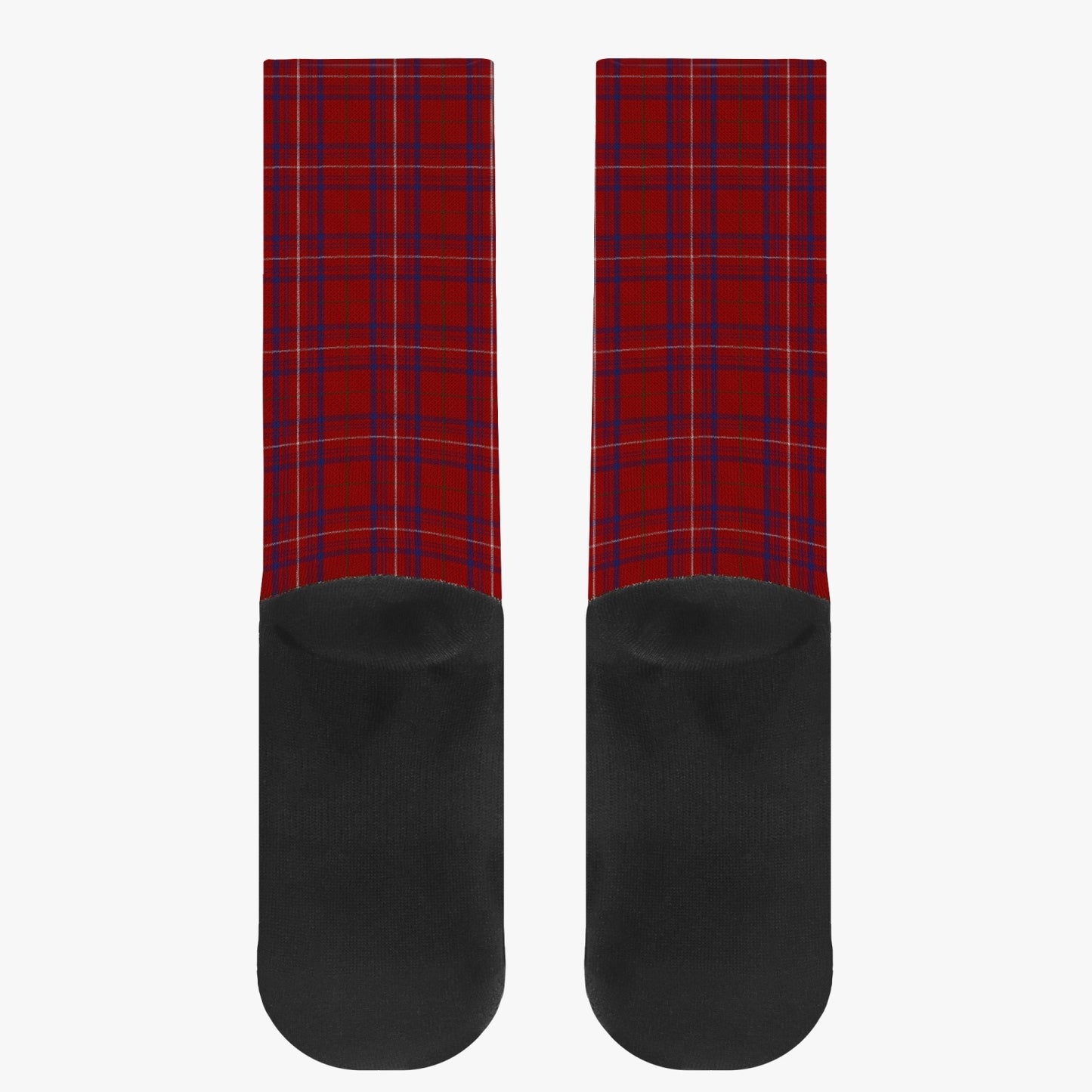 Clan Rose Tartan Reinforced Sports Socks