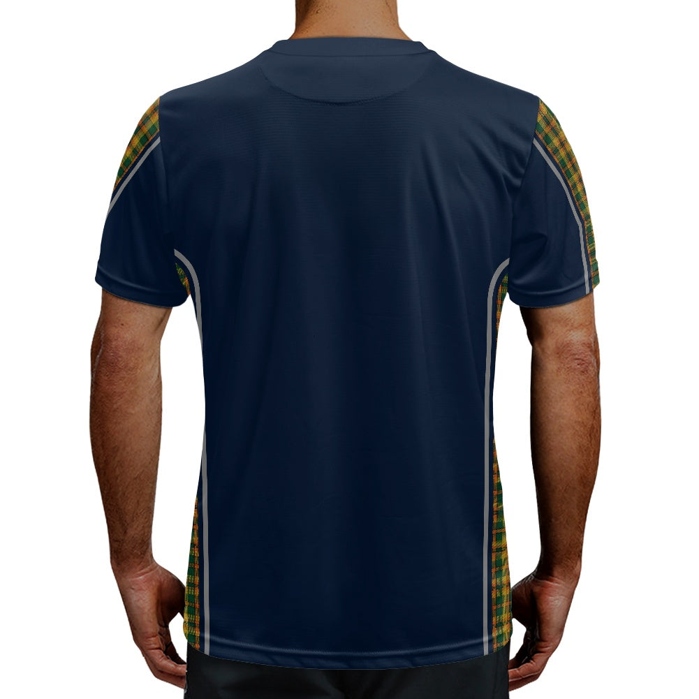 Irish County Derry Tartan Strip Football Shirt