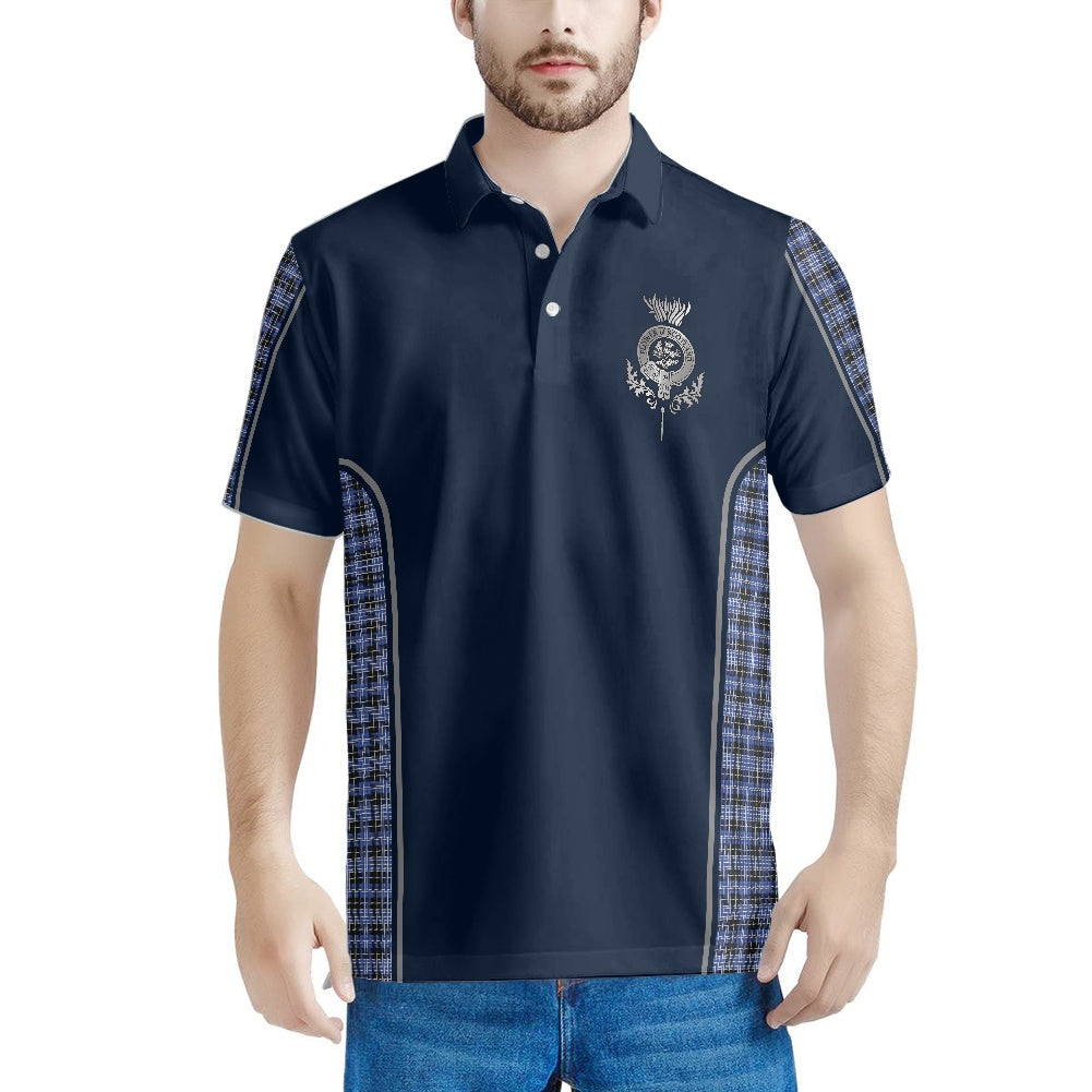 Flower of Scotland with Clark Tartan Polo