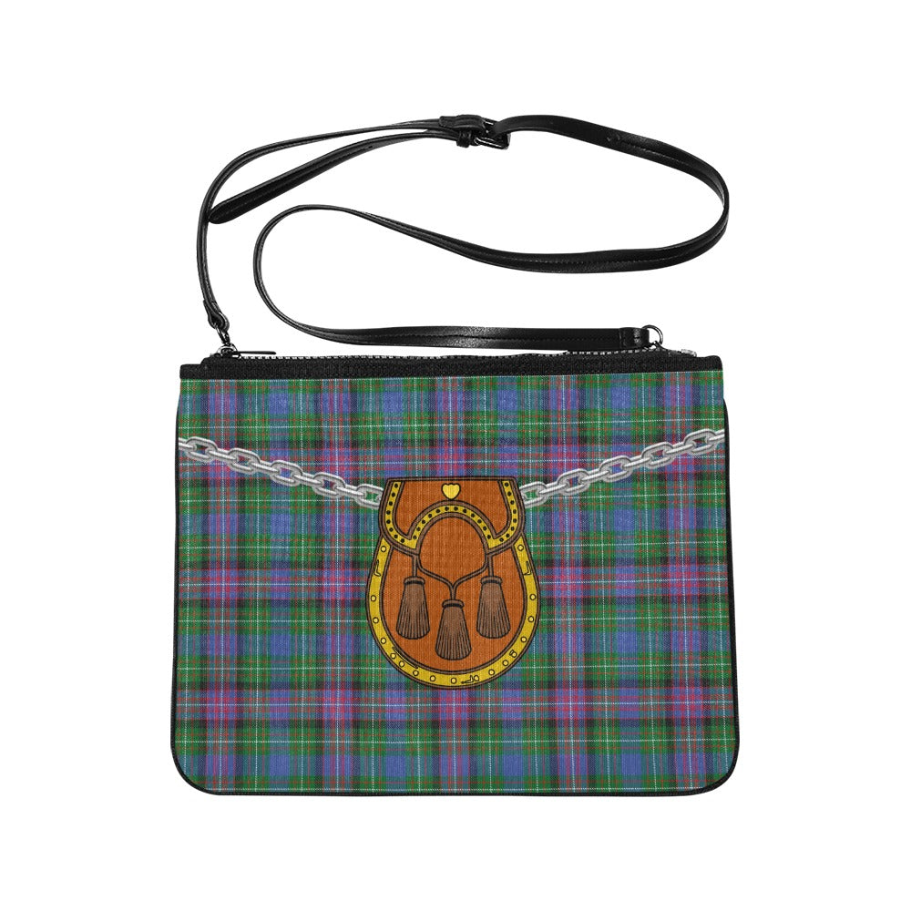 Clan Rankin Tartan Kilt Clutch Bag