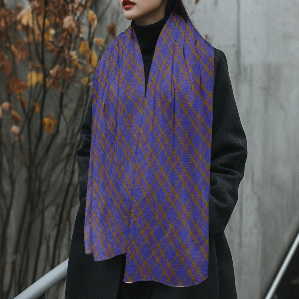 Clan Elliott Tartan Fluffy scarf