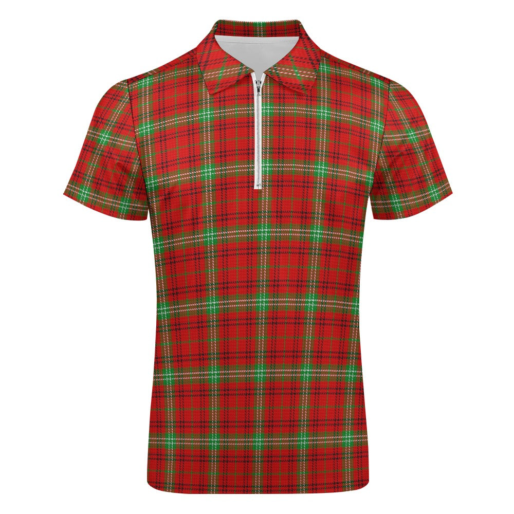 Clan Morrison Tartan Short sleeve polo shirt