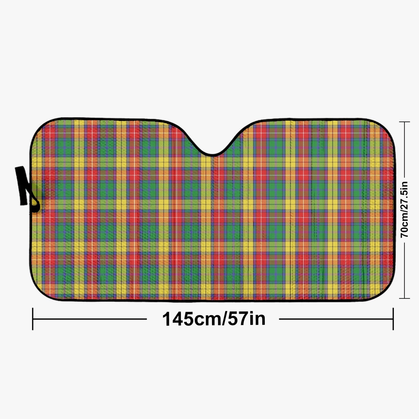 Clan Buchanan Car Windshield Sun Shade