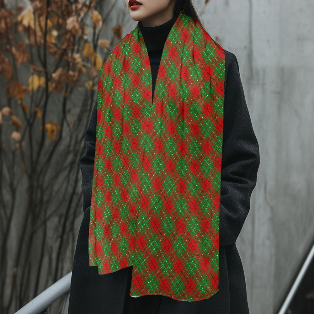 Clan Cumming Tartan Fluffy scarf